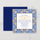 Search for spanish tile wedding invitations Talavera
