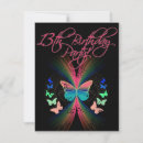 Search for glow 13th birthday invitations Pink