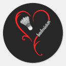 Search for badminton game stickers Shuttle