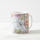 Search for floral fantasy mugs Unicorn