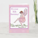 Search for 5th for girl birthday cards Fairy