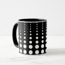 Search for abstract dots mugs Black