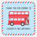 Search for red bus stickers United kingdom