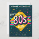 Search for back to the 80s invitations Eighties
