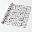 Search for love wrapping paper Script
