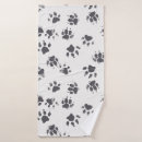 Search for dog paw print bath towels Animal