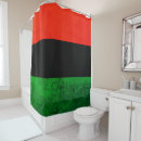 Search for african american shower curtains Black