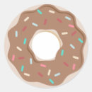 Search for chocolate doughnuts stickers Doughnut party