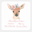 Search for pink deer stickers Watercolor