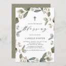 Search for eucalyptus baby christening invitations Rustic