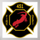 Search for firemen posters Red