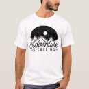Search for adventure is calling tshirts Hiking