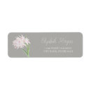 Search for orchid flower return address labels Modern