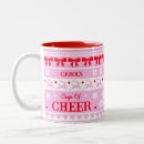 Search for pink reindeer mugs Festive