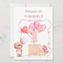 Search for balloons 7x5 invitations Baby