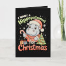Search for hippo christmas cards Funny