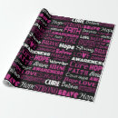Search for breast cancer awareness wrapping paper Warrior