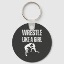 Search for fighting round key rings Fight like a girl