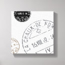 Search for stamp canvas prints Vintage