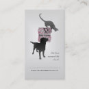 Search for pet care business cards Service