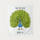 Search for peacock tapestries Peafowl