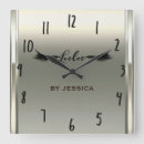 Search for ivory clocks Modern