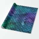 Search for little mermaid wrapping paper Teal