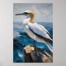Search for sea bird art Gannet