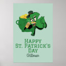 Search for st pattys day clover shamrock posters Lucky