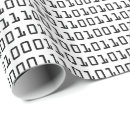 Search for binary code wrapping paper Geek
