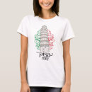Search for leaning tower tshirts Italian culture