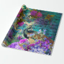 Search for peacock wrapping paper Blue