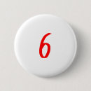 Search for number six badges Colour