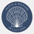 Search for navy blue nautical wedding stickers Classic
