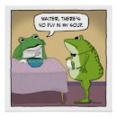 Search for funny frog posters Humourous
