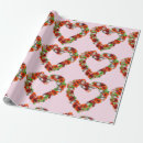 Search for vintage butterfly wrapping paper Red