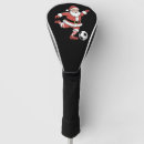 Search for soccer golf head covers Santa
