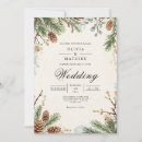 Search for pinecone wedding invitations Botanical