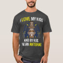 Search for funny ham radio tshirts Dad