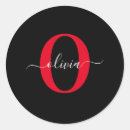 Search for red black and white stickers Elegant