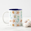 Search for beach shells mugs Aqua