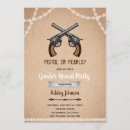 Search for pistol invitations Boy or girl