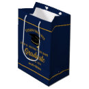 Search for navy and gold gift bags Chic