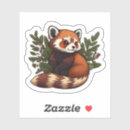 Search for cute red panda stickers Chibi
