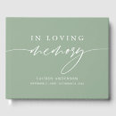 Search for rustic funeral guest books Celebration of life