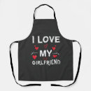 Search for funny valentines aprons Girlfriend