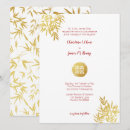 Search for bamboo wedding invitations Traditional