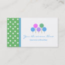 Search for polka dot business cards Candy