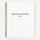 Search for white notebooks Modern