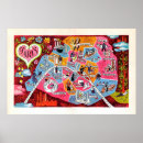 Search for vintage map of france posters City